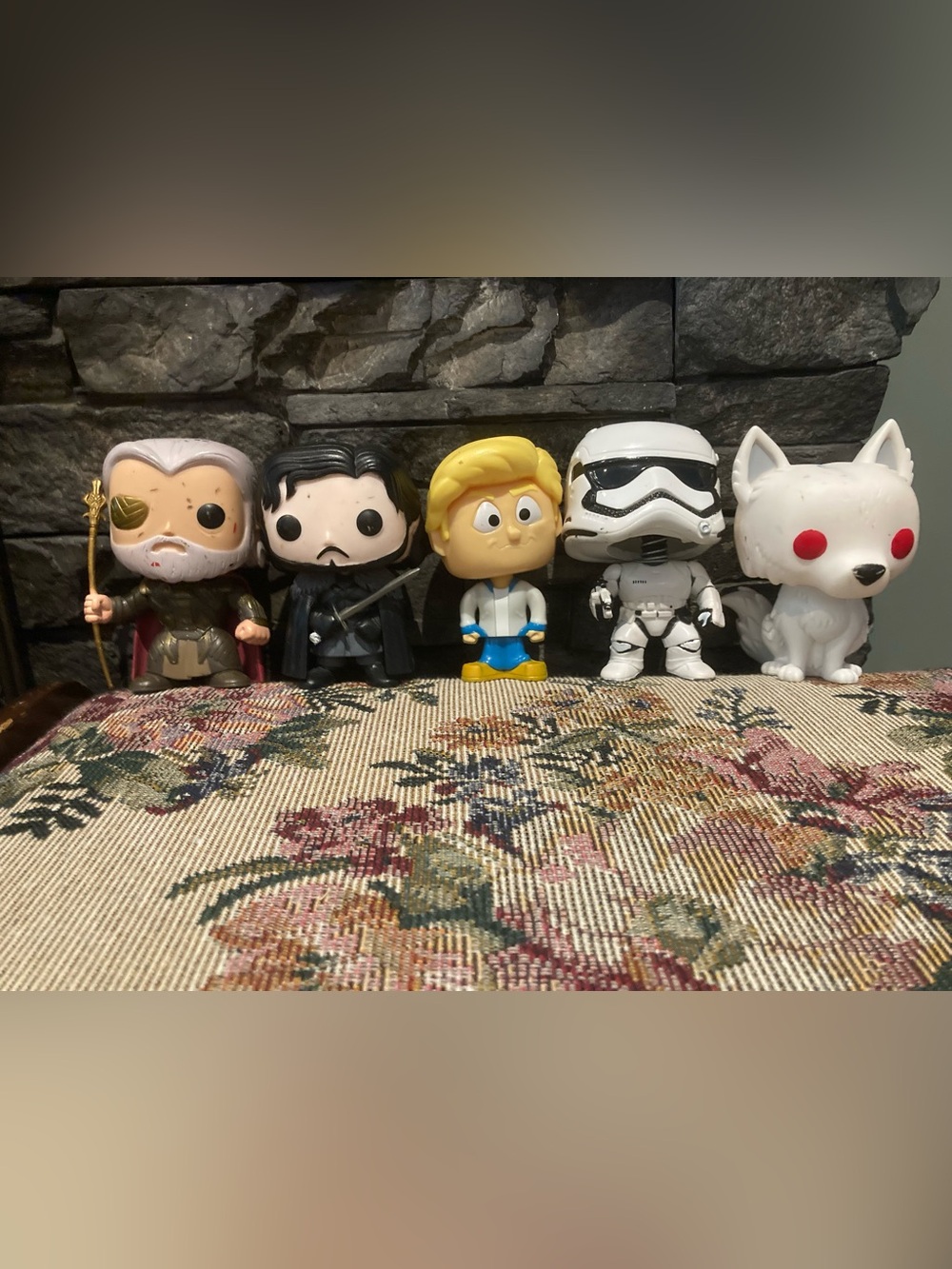 Funko Pop! Figure Lot - Odin, Jon Snow, Vault Boy, Stormtrooper, Ghost
